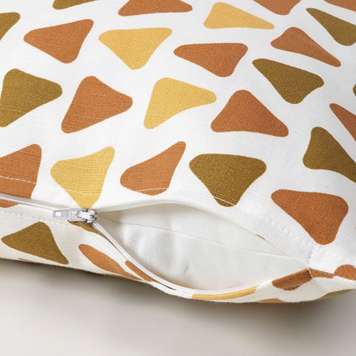 IKEA - ASKBARKMOTT, lace pillow cover, multicolour/patterned, 50x50 cm