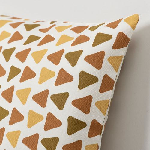 IKEA - ASKBARKMOTT, lace pillow cover, multicolour/patterned, 50x50 cm