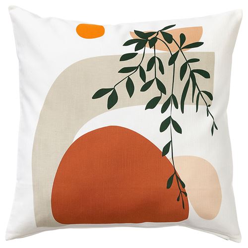 IKEA - GUMPSPINNARE, kırlent kılıfı, çok renkli-desenli, 50x50 cm