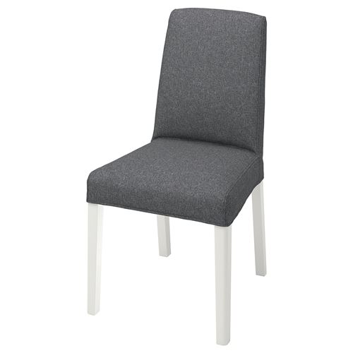 IKEA - BERGMUND, dining chair cover, Gunnared medium grey