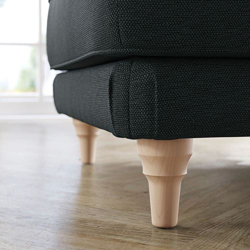 IKEA - ESSEBODA, pouffe, knaback anthracite