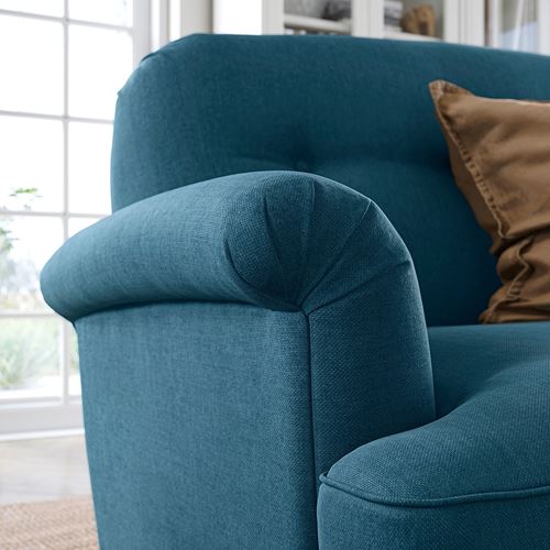 IKEA - ESSEBODA, 2-seat sofa, TALLMYRA blue