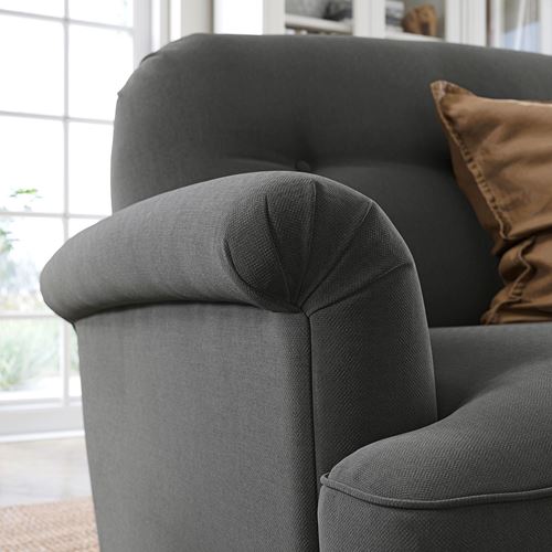 IKEA - ESSEBODA, 2-seat sofa, TALLMYRA medium grey