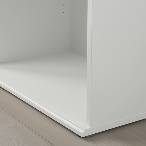 IKEA - SKRUVBY, tv storage unit, white, 216x38x140 cm