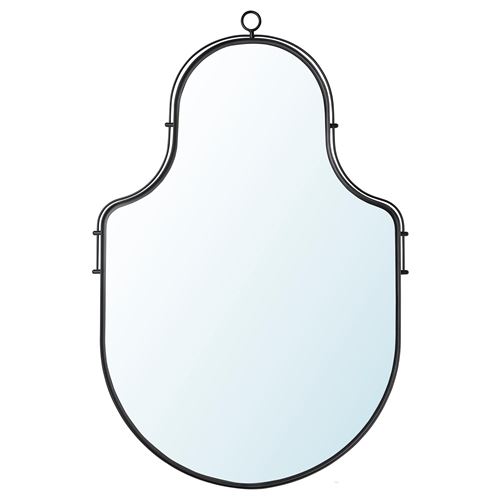 IKEA - ANGABODA, wall mirror, black, 80x53 cm