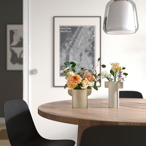 IKEA - PELARRÖNN, 2'li vazo seti, bej