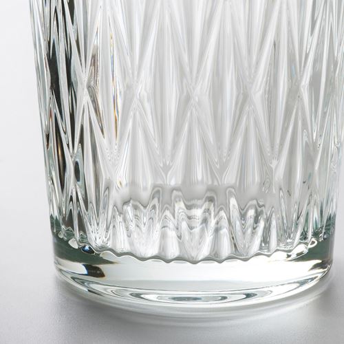 IKEA - SMALLSPIREA, vase, glass, 17 cm