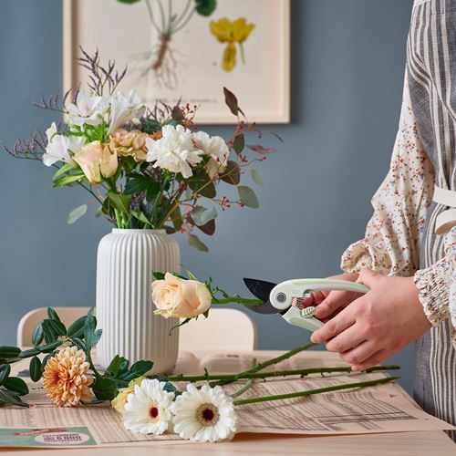 IKEA - BRYTBÖNA, pruning shears, light green, 19 cm