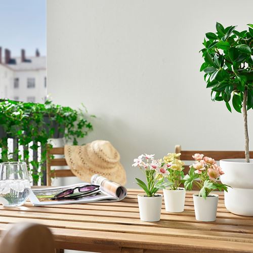 IKEA - FEJKA, artificial potted plant with pot, multicolour, 6 cm