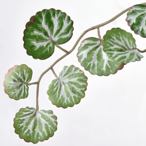 IKEA - FEJKA, artificial potted plant with pot, green/white, 6 cm