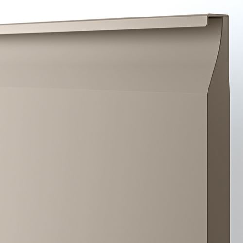 IKEA - UPPLÖV	, drawer front, matte dark beige, 60x10 cm