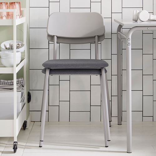 IKEA - GRASALA, upholstered chair, grey