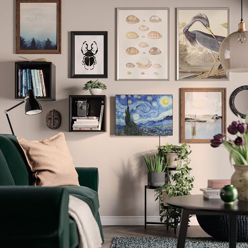 IKEA - SYMFONISK, tablo hoparlör ön paneli, renksiz, 40x56 cm