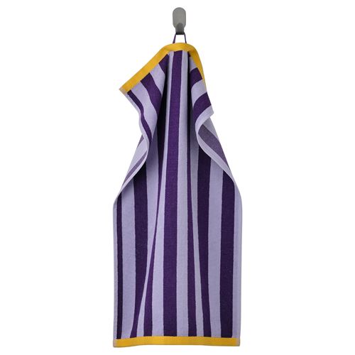 IKEA - ENSKOTTMAL, face towel, lilac-yellow, 40x70 cm