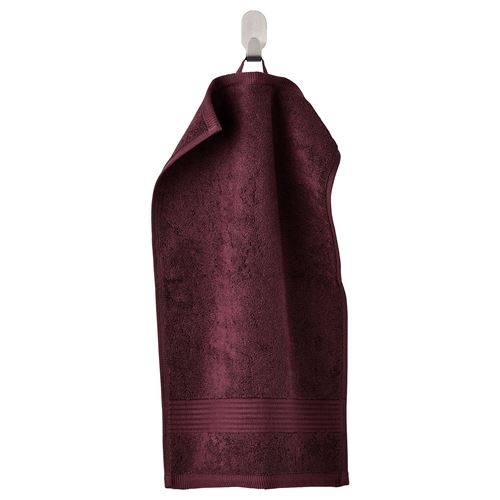 IKEA - FREDRIKSJÖN, hand towel, dark red, 30x50 cm