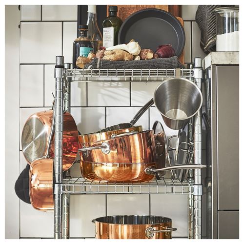 IKEA - FINMAT, copper pot, copper-stainless steel, 3 l