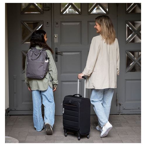 IKEA - VARLDENS, valiz, siyah, 34x20x54 cm/30 lt