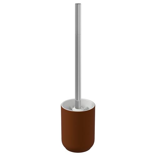 IKEA - EKOLN, toilet brush, brown, 38 cm