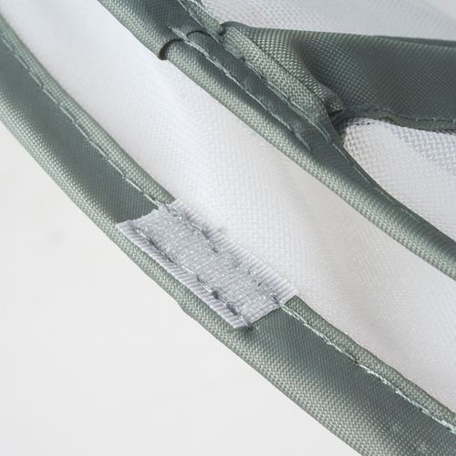 IKEA - LERFLUNDRA, yiyecek koruyucu, yeşil-beyaz, 40x15 cm