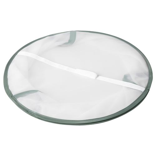 IKEA - LERFLUNDRA, yiyecek koruyucu, yeşil-beyaz, 40x15 cm