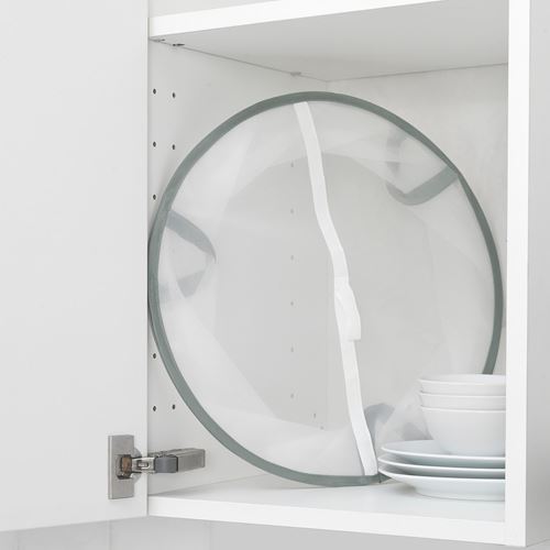 IKEA - LERFLUNDRA, yiyecek koruyucu, yeşil-beyaz, 40x15 cm