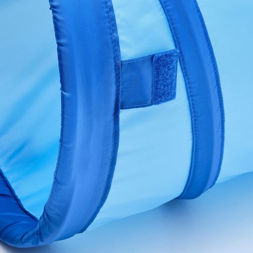 IKEA - DVARGMAS, play tunnel, blue/green, 126 cm