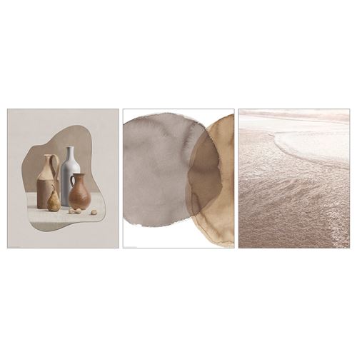 IKEA - BILD, poster, kahverengi, 40x50 cm