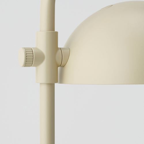 IKEA - SOMMARLANKE, LED'li masa lambası, bej, 45 cm