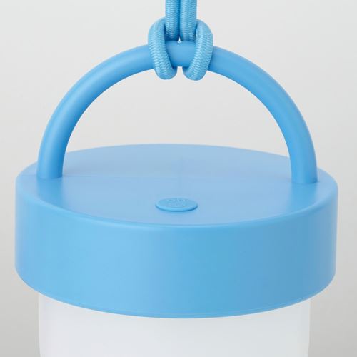 IKEA - SOMMARLANKE, LED asılabilir ışık, mavi, 10 cm