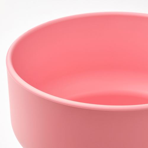 IKEA - FÖRENLIG, plastic plant pot, pink, 12 cm