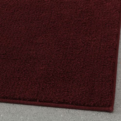 IKEA - SÖDERSJÖN, bath mat, dark red, 50x80 cm