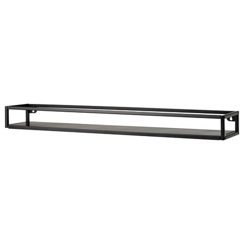 IKEA - LINDASEN, çerçeve rafı, antrasit, 75 cm