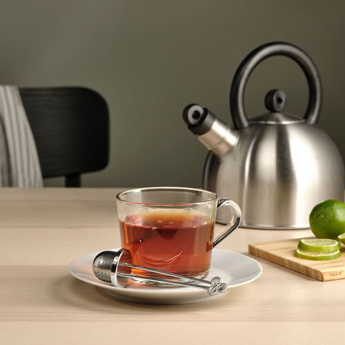 IKEA - ANGSBLAVINGE, çay süzgeci, paslanmaz çelik, 14 cm