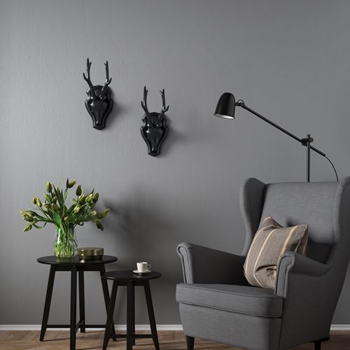 IKEA - GARDSTANGA, wall decoration, black, 34 cm