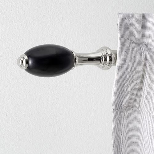 IKEA - RÖNNSUMAK, perde çubuğu seti, lame, 120-210 cm 19 mm