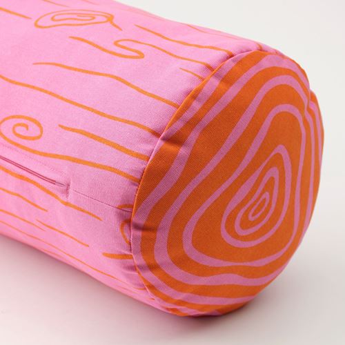 IKEA - EKLUGGMAL, kırlent, pembe-turuncu, 48x20 cm