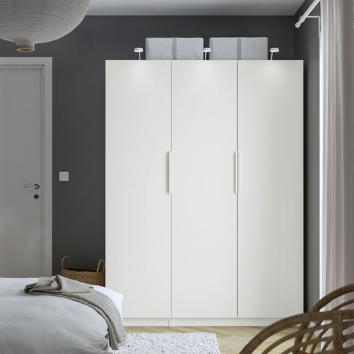IKEA - PAX/FORSAND, PAX gardırop, beyaz, 150x60x201 cm