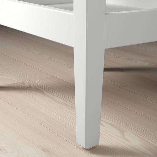 IKEA - IDANAS, side table, white, 46x36 cm