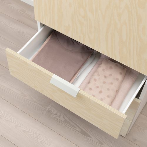 IKEA - KALBADEN, drawer, white-lively pine effect, 60x42x20 cm