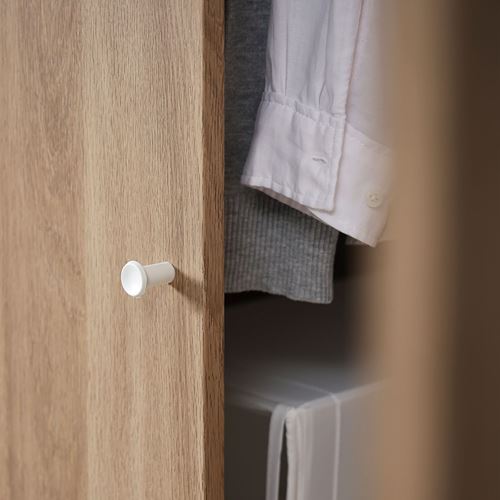 IKEA - VILHATTEN, wardrobe, oak effect