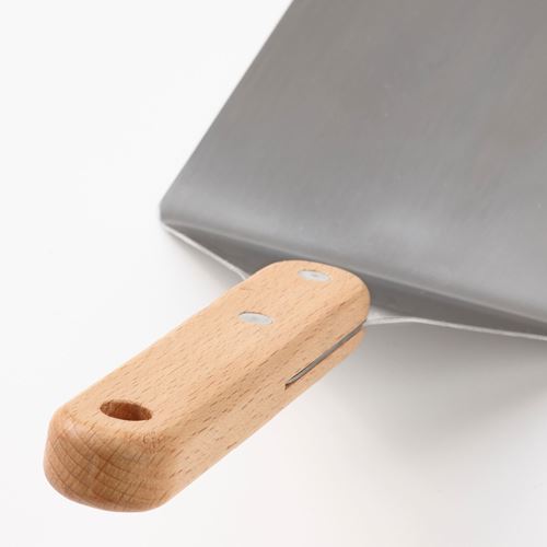 IKEA - GRILLTIDER, ızgara spatulası, paslanmaz çelik-kayın, 30 cm