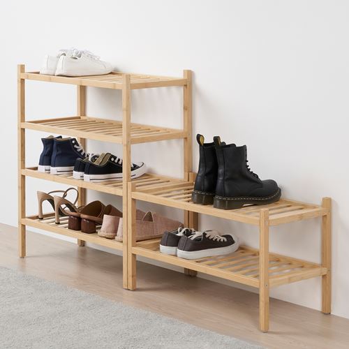 IKEA - VASSKAR, shoe cabinet, bamboo, 60 cm