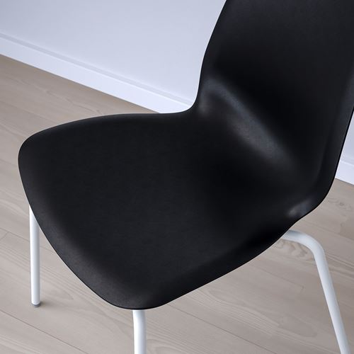 IKEA - LIDAS/SEFAST, chair, black-white