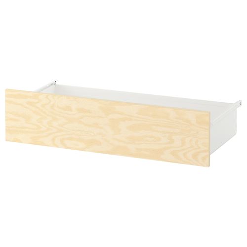 IKEA - KALBADEN, drawer, white-lively pine effect, 80x42x20 cm