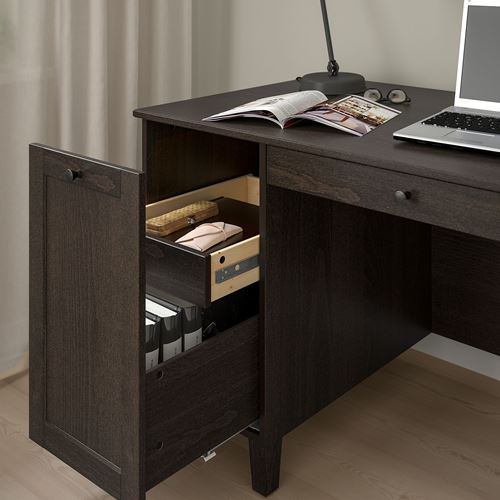 IKEA - IDANAS, desk, brown, 152x70 cm