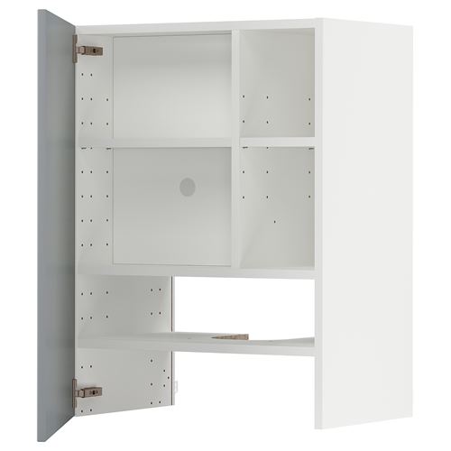 IKEA - METOD, extractor cabinet, VEDDINGE grey, 60x80 cm