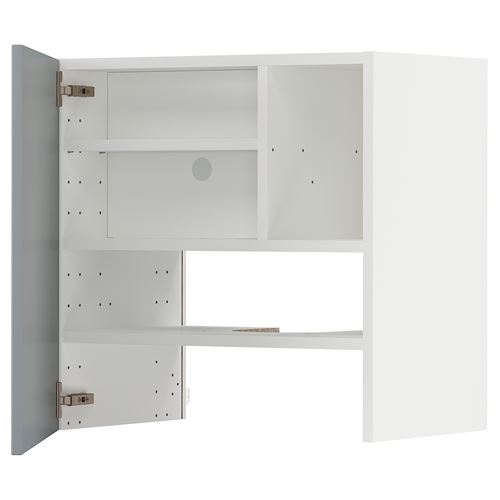 IKEA - METOD, extractor cabinet, VEDDINGE grey, 60x60 cm