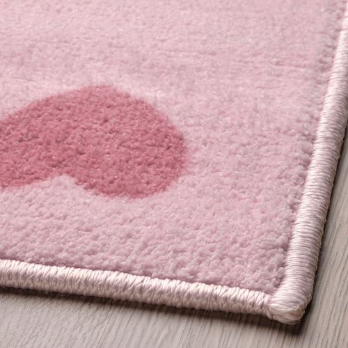 IKEA - BARNDRÖM, kids rug, pink, 133x160 cm