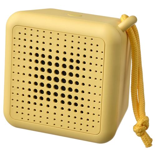 IKEA - VAPPEBY, portable bluetooth speaker, yellow