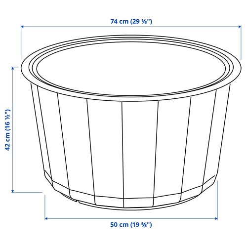 IKEA - HAVSTEN/LAGASKAR, bahçe oturma grubu, bej